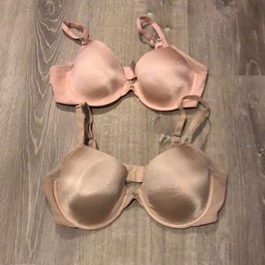 Breezies smooth radiance underwire t-shirt bra duo